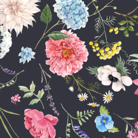 Renkli Yaz Çiçekleri