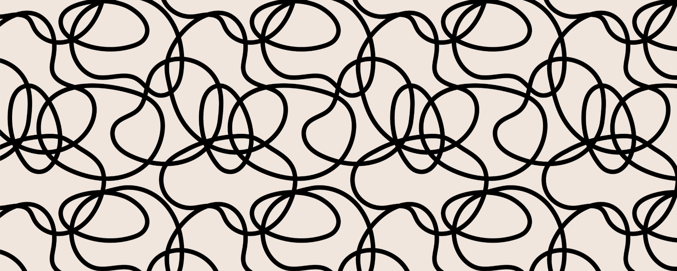 Scribble Black and White