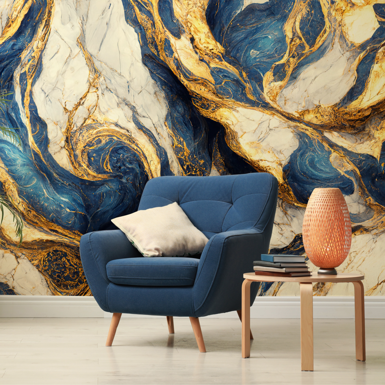 Mavi, Altın ve Beyaz