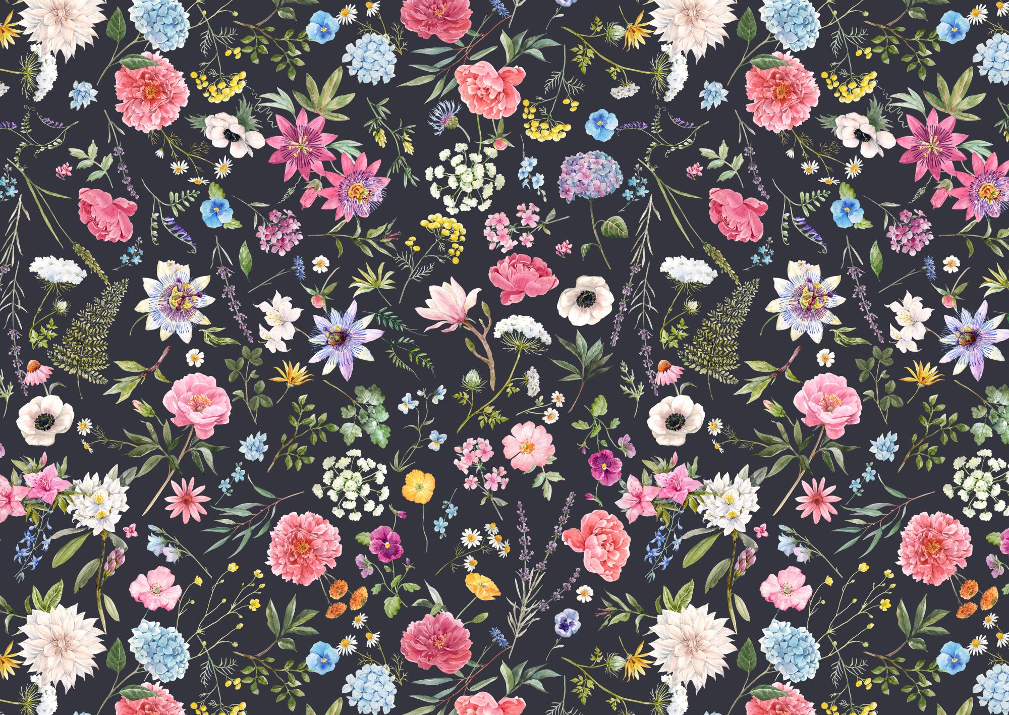 Renkli Yaz Çiçekleri