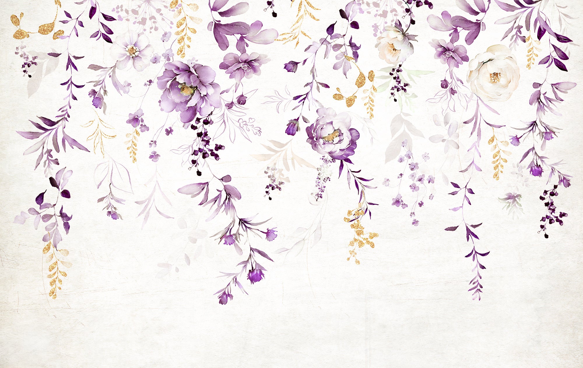 Altın detaylı şık şakayıklar