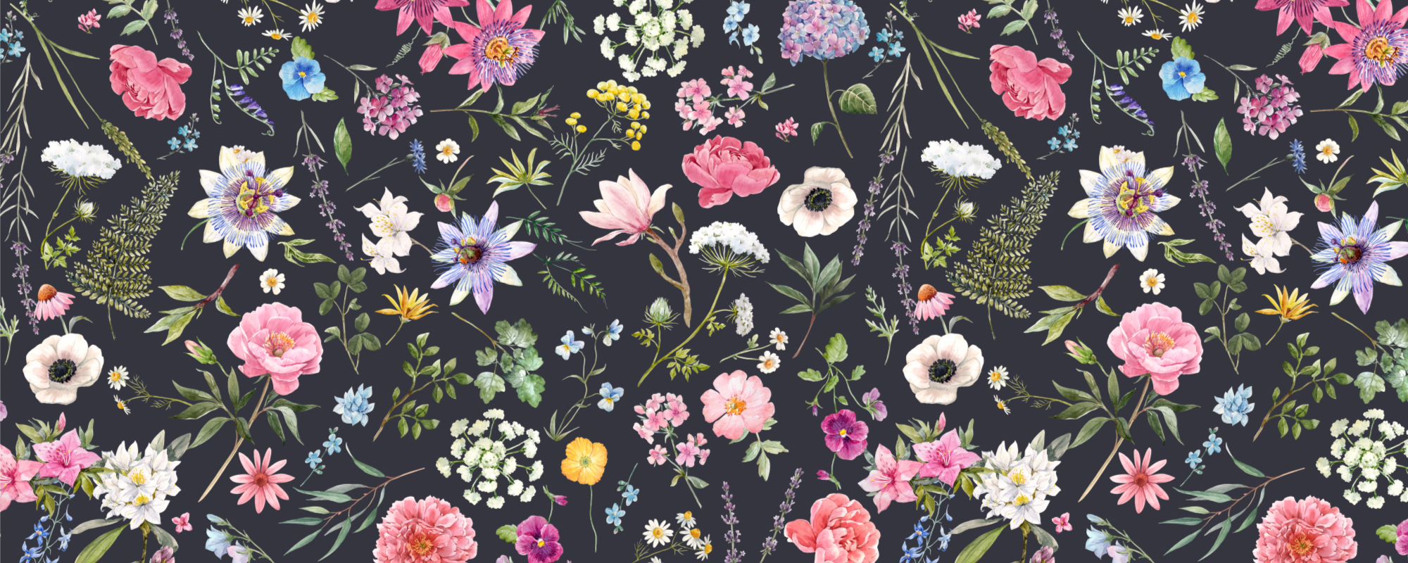 Renkli Yaz Çiçekleri