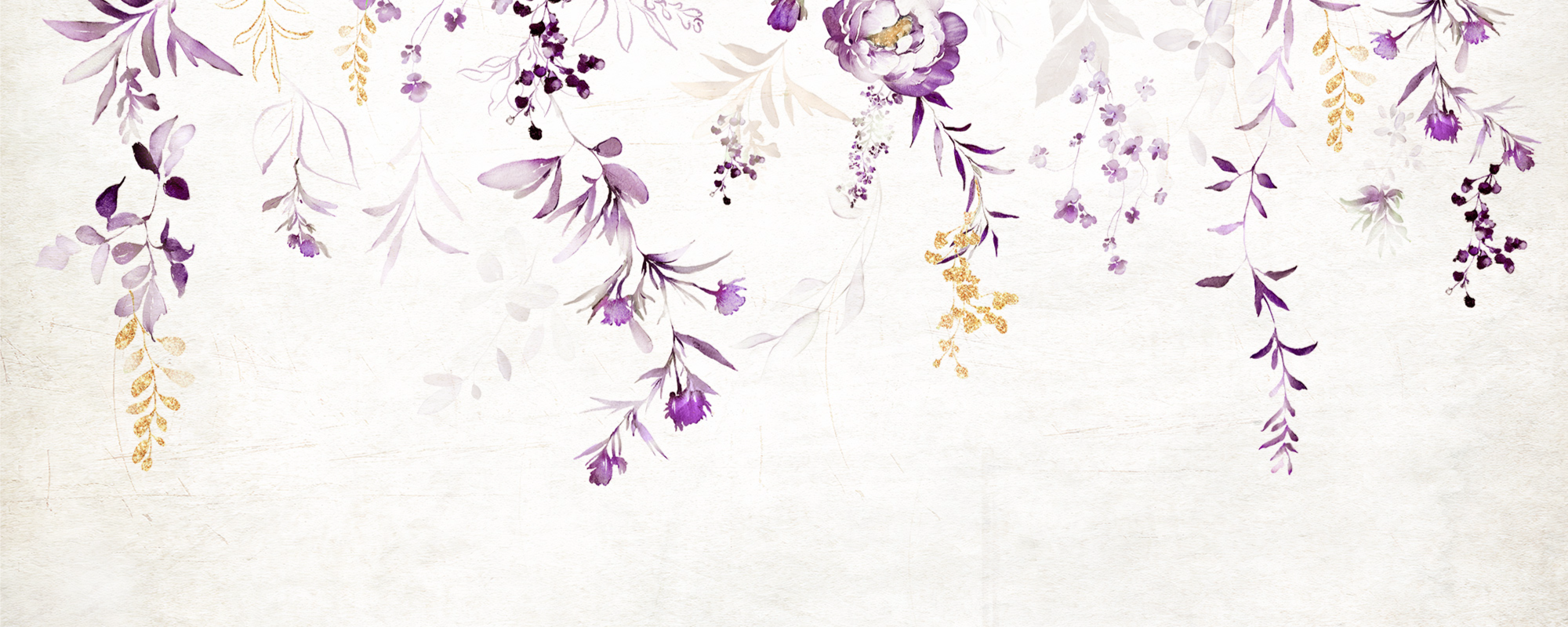 Altın detaylı şık şakayıklar