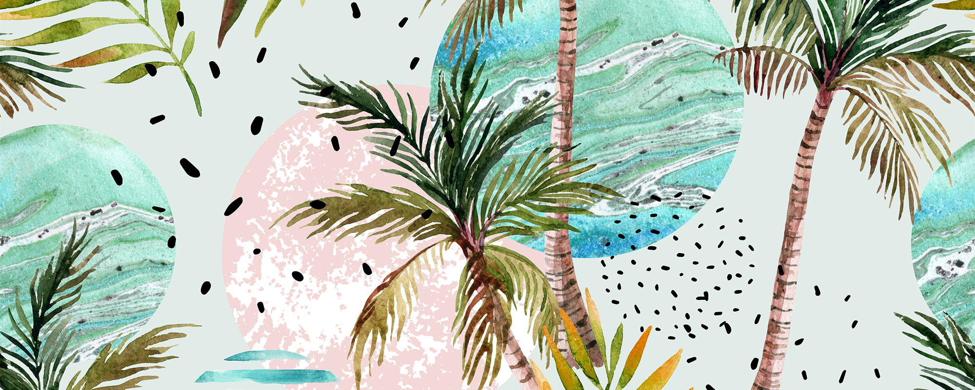 Geometric Watercolor