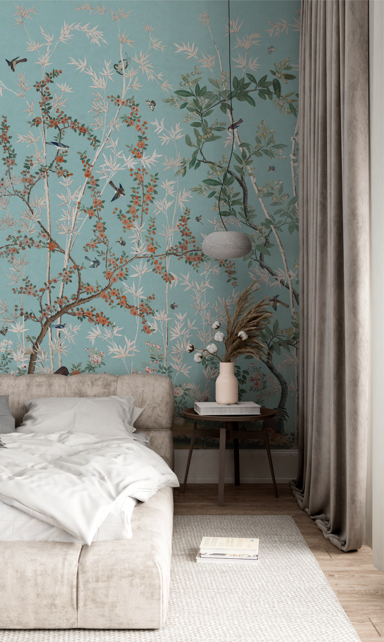 Blue Chinoiserie