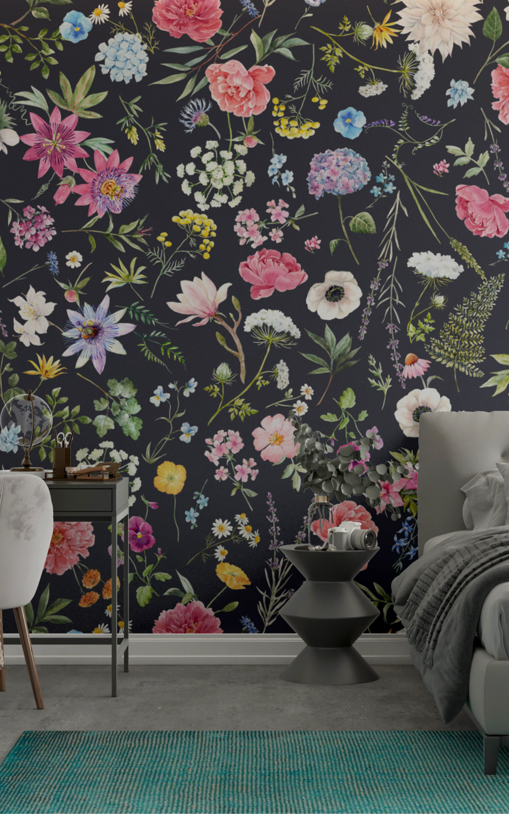 Renkli Yaz Çiçekleri