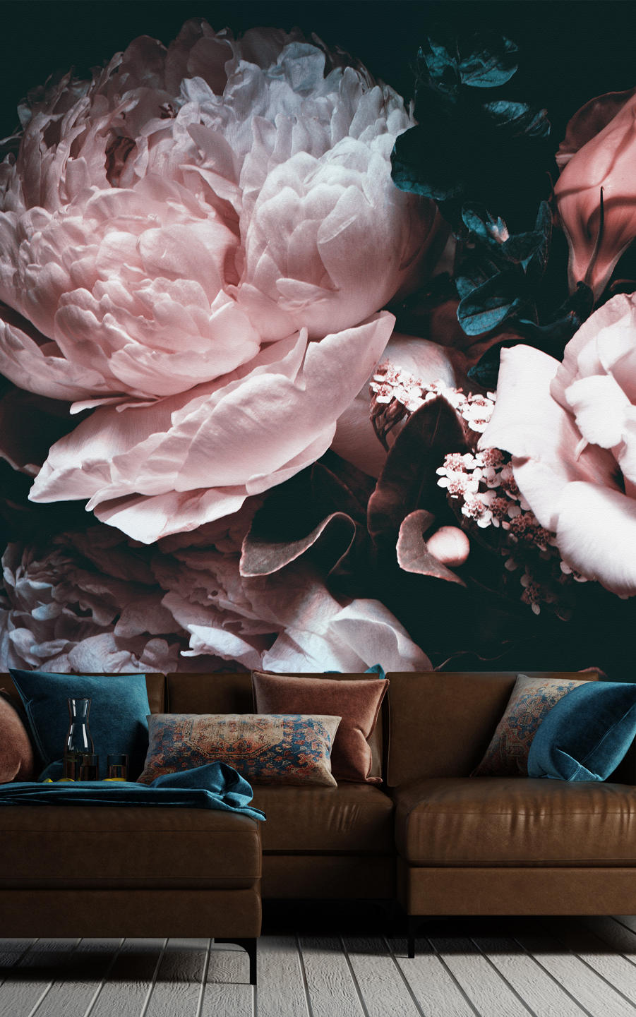 Pembe Şakayık Buketi