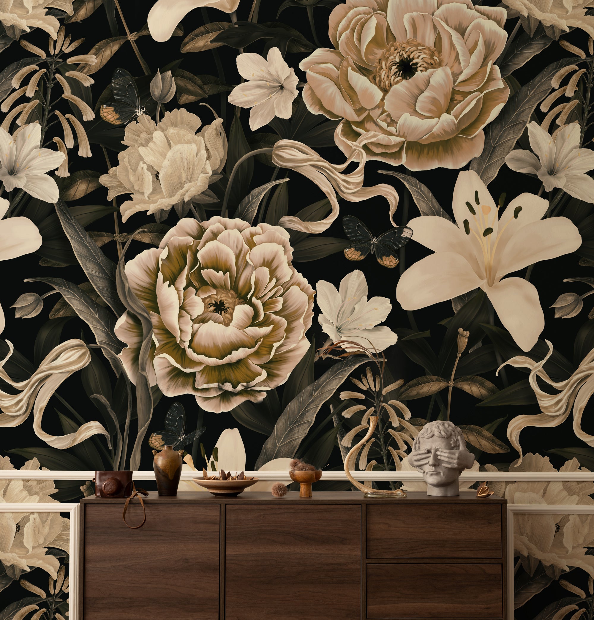 Koyu Güzel Çiçekler